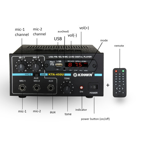 KTA-45U Low Power PA Amplifier